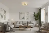 Квадратный потолочный светильник L245CLN