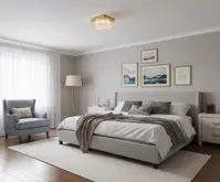 Квадратный потолочный светильник TX321000604