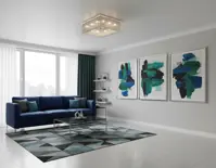 Квадратный потолочный светильник TX321000812