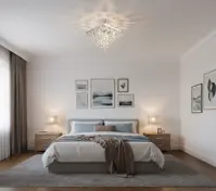 Квадратный потолочный светильник TX328000012