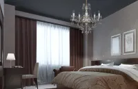 Хрустальная люстра L097CL  для спальни