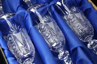 Нарезанные бокалы для вина JKS009