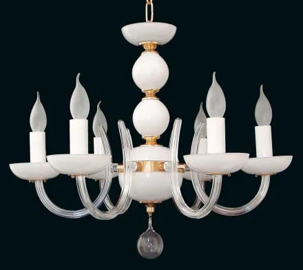 Люстра из стекла EL422600 opal