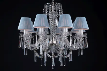 Хрустальная люстра LLCH08S CRYSTAL-GREY
