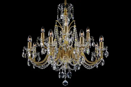 Хрустальная люстра LLCH12 COATED CRYSTAL D