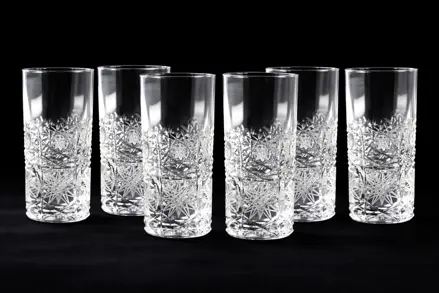 Стаканы граненые 6 шт. 50 мл BLPK500