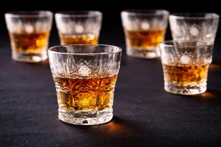 Стаканы граненые 6 шт. 45 мл BOPK500