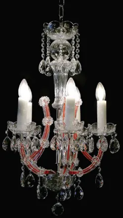 Люстра Мария Тереза BXL10932R205red