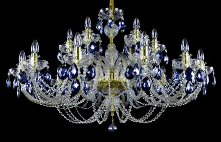 Люстра цветная LW166182230G color
