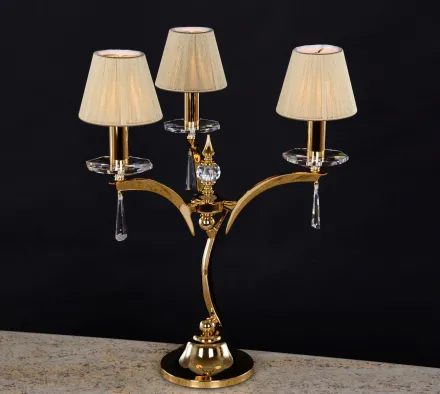 Hастольная лампа LLCH03S BRASS BEIGE