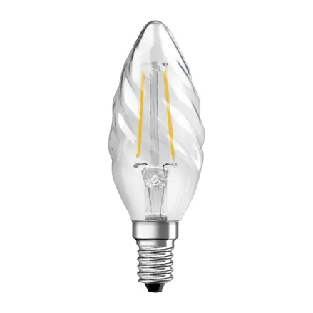 Лампочка LED E14 витая 4W