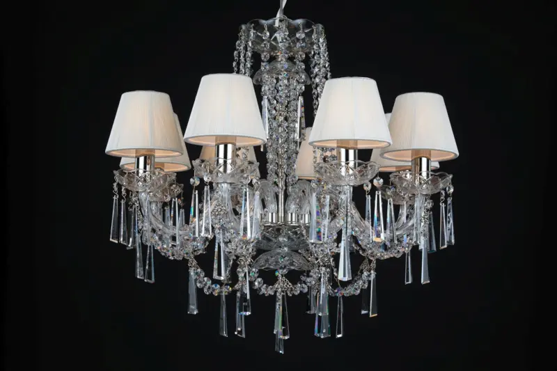 Хрустальная люстра LLCH08S CRYSTAL-WHITE
