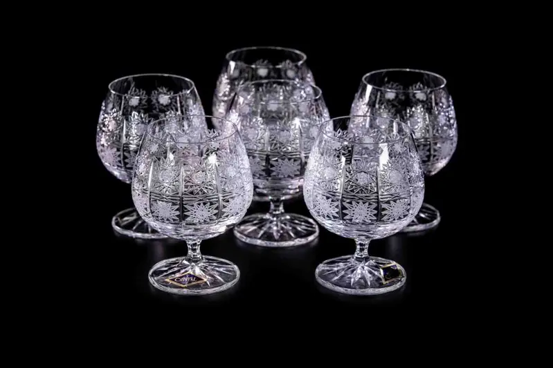 Нарезанные стаканы для рома Набор 6 шт 12010-250ml