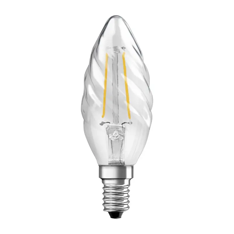 Лампочка LED E14 витая 4W