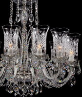 Хрустальная pоскошная люстра LLCH12Crystal-DT