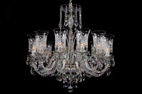 Хрустальная pоскошная люстра LLCH12Crystal-DT
